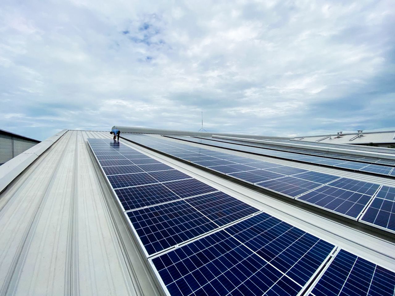 2.27 MW rooftop installations in Tay Ninh province, Vietnam